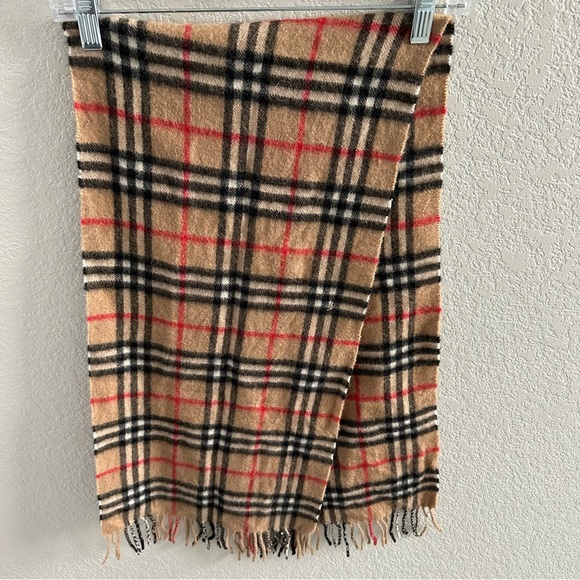 Burberry vintage Check Cashmere Scarf - Picture 1 of 12